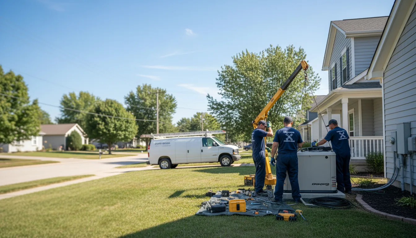 Generator Installation in Morning Sun, IA near me